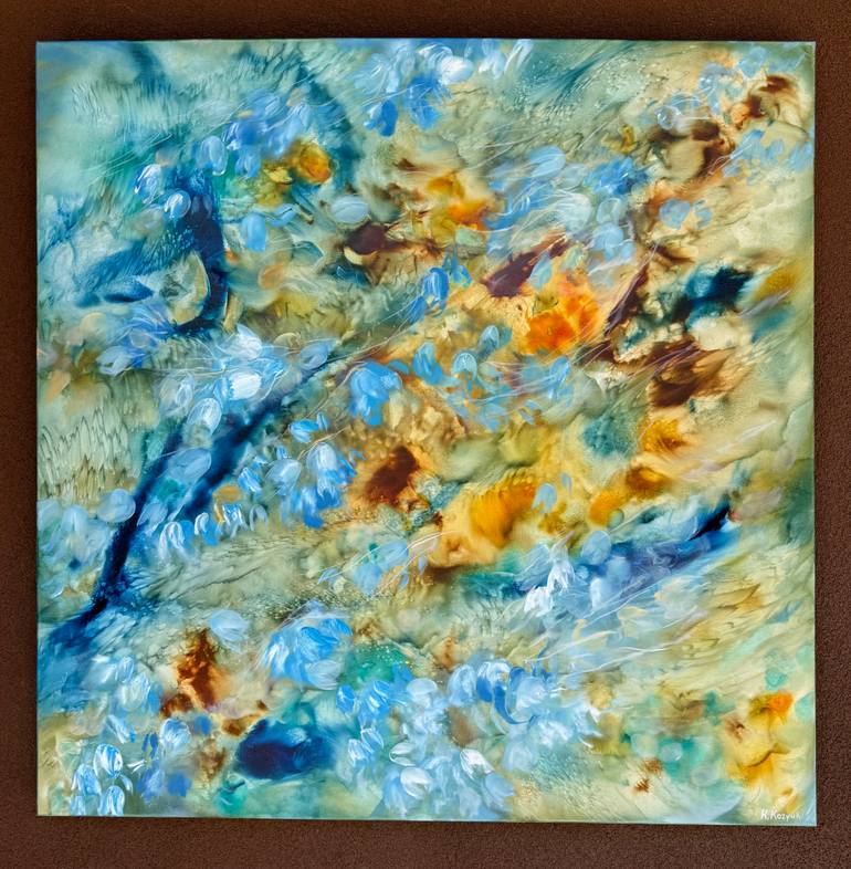 Original Abstract Painting by Khrystyna Kozyuk