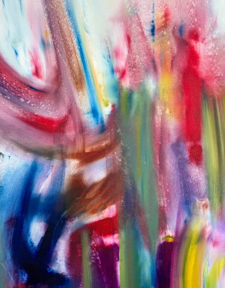 Original Abstract Painting by Khrystyna Kozyuk