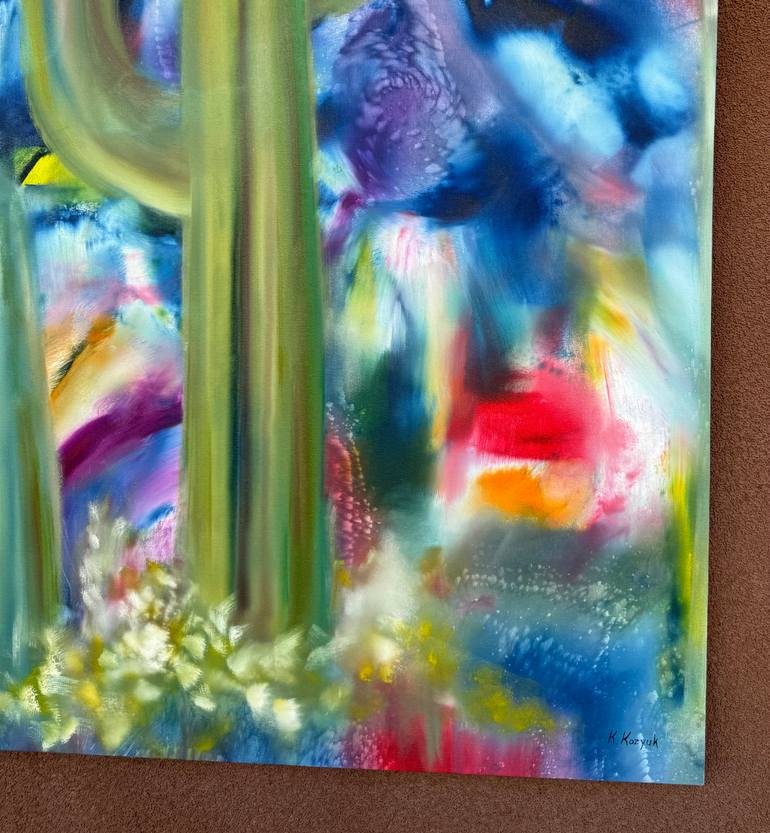 Original Abstract Painting by Khrystyna Kozyuk