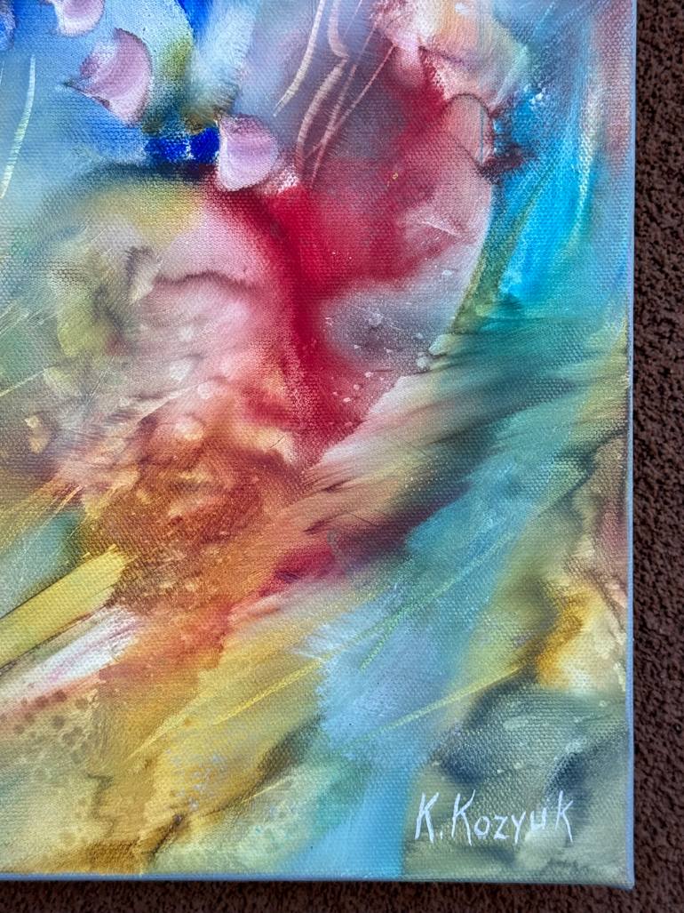 Original Abstract Painting by Khrystyna Kozyuk
