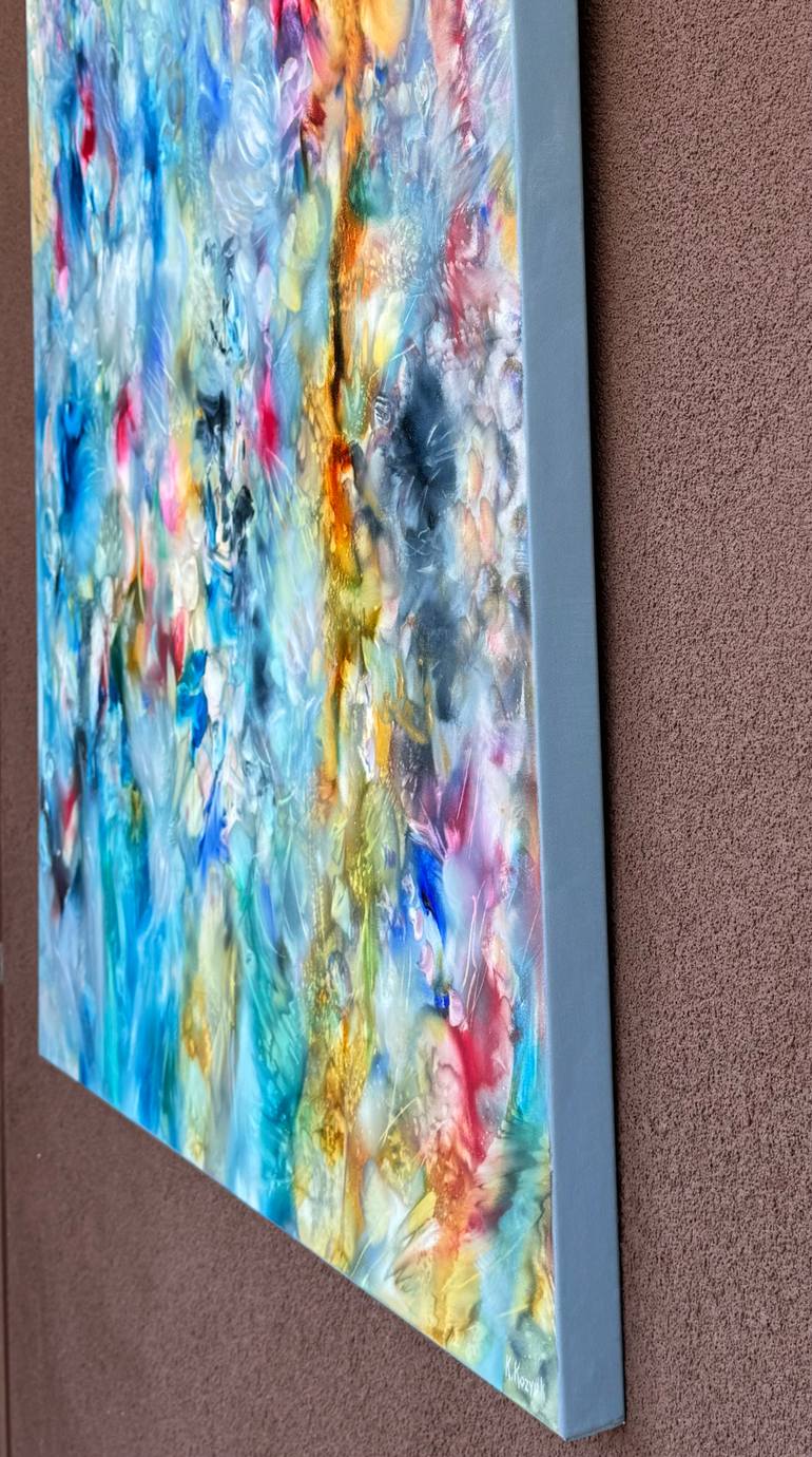 Original Abstract Painting by Khrystyna Kozyuk