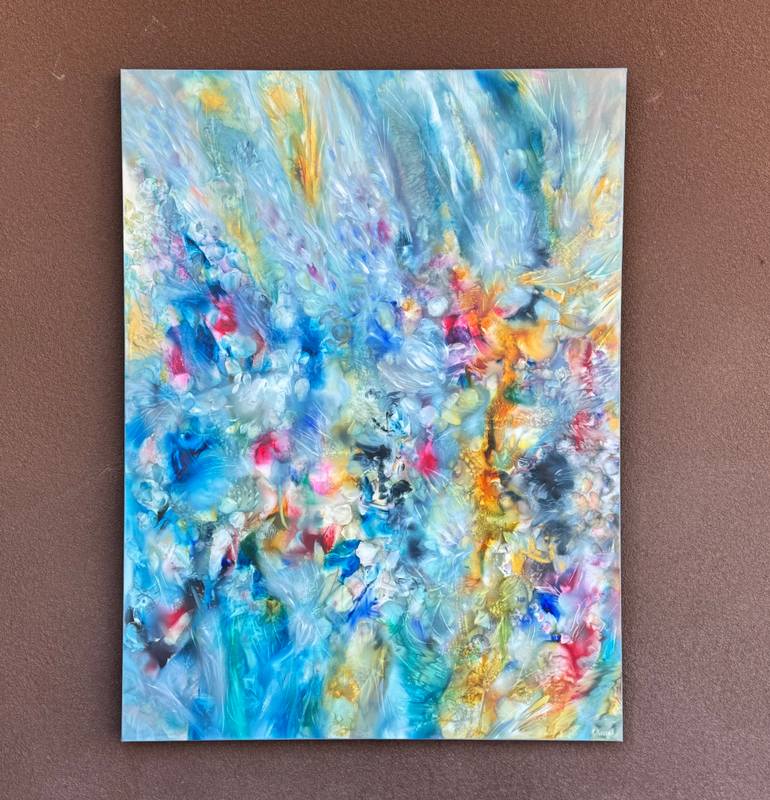 Original Abstract Painting by Khrystyna Kozyuk