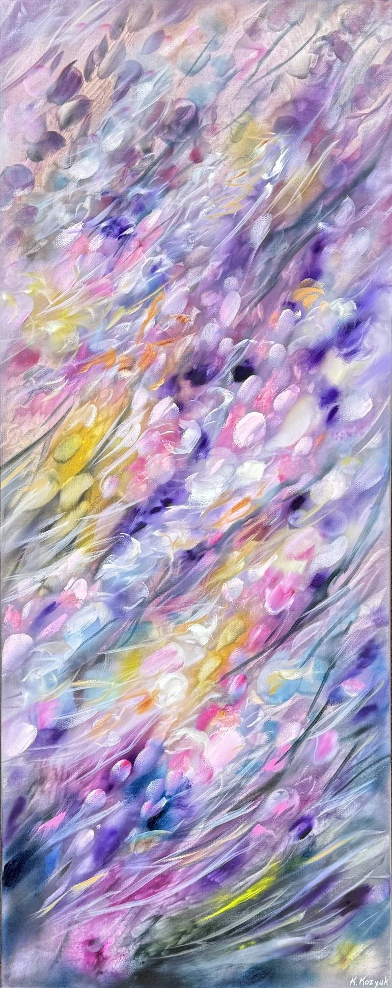 Original Abstract Paintings by Khrystyna Kozyuk