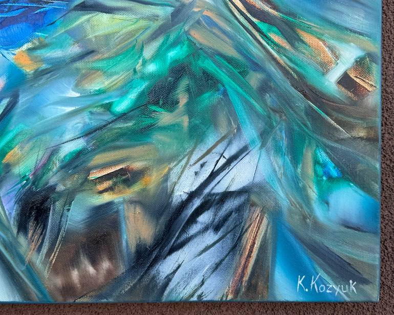 Original Abstract Painting by Khrystyna Kozyuk