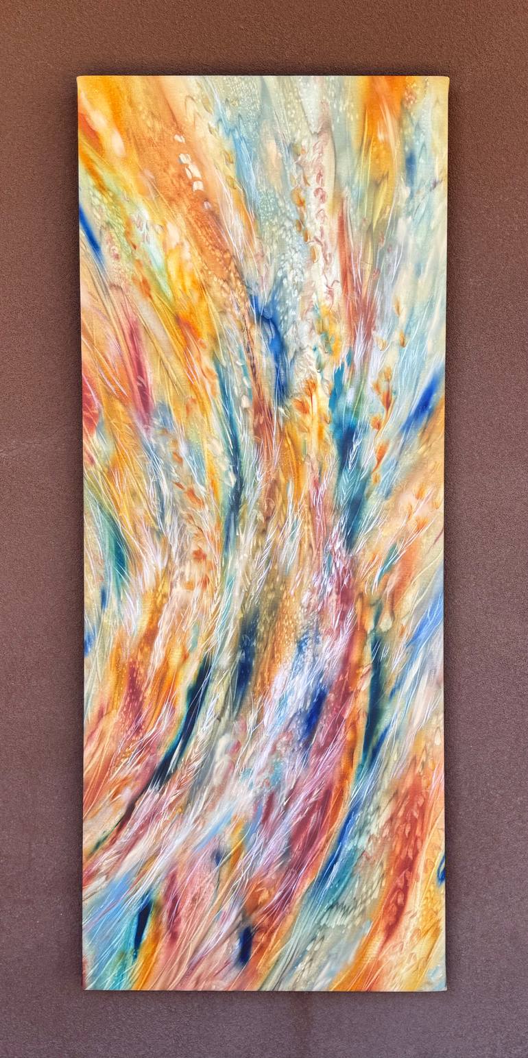 Original Abstract Painting by Khrystyna Kozyuk