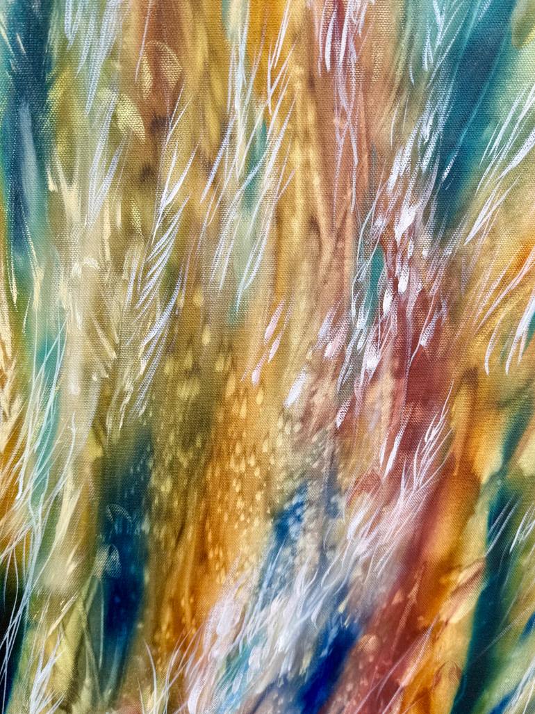 Original Abstract Painting by Khrystyna Kozyuk