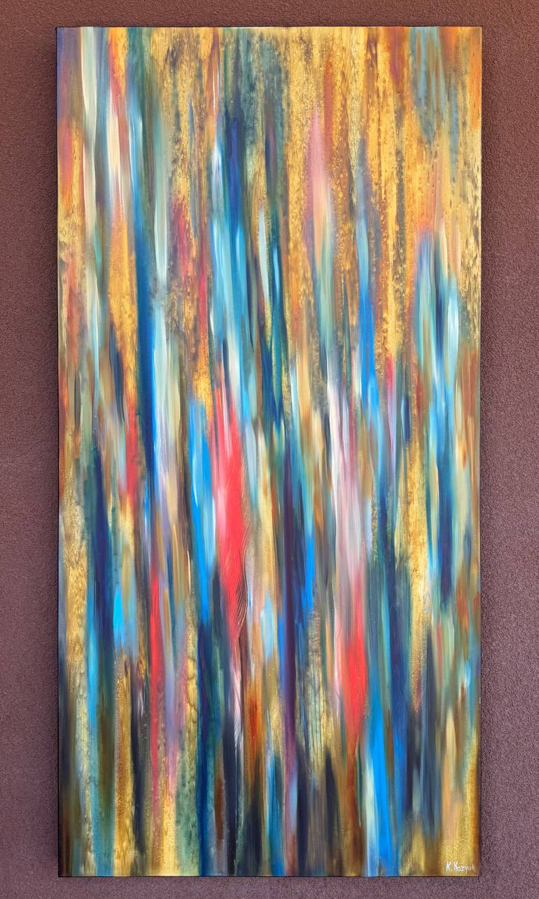Original Abstract Painting by Khrystyna Kozyuk