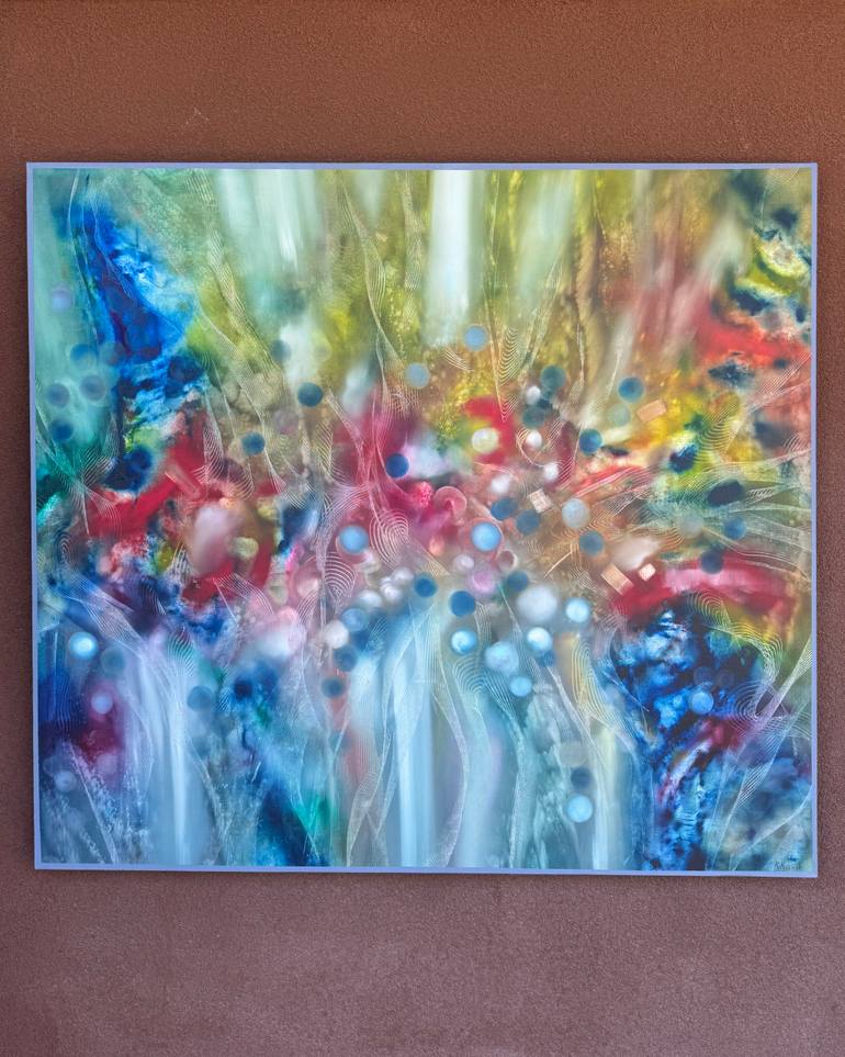 Original Abstract Painting by Khrystyna Kozyuk