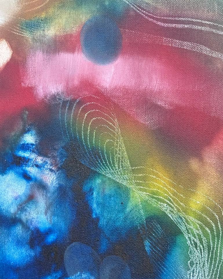 Original Abstract Painting by Khrystyna Kozyuk