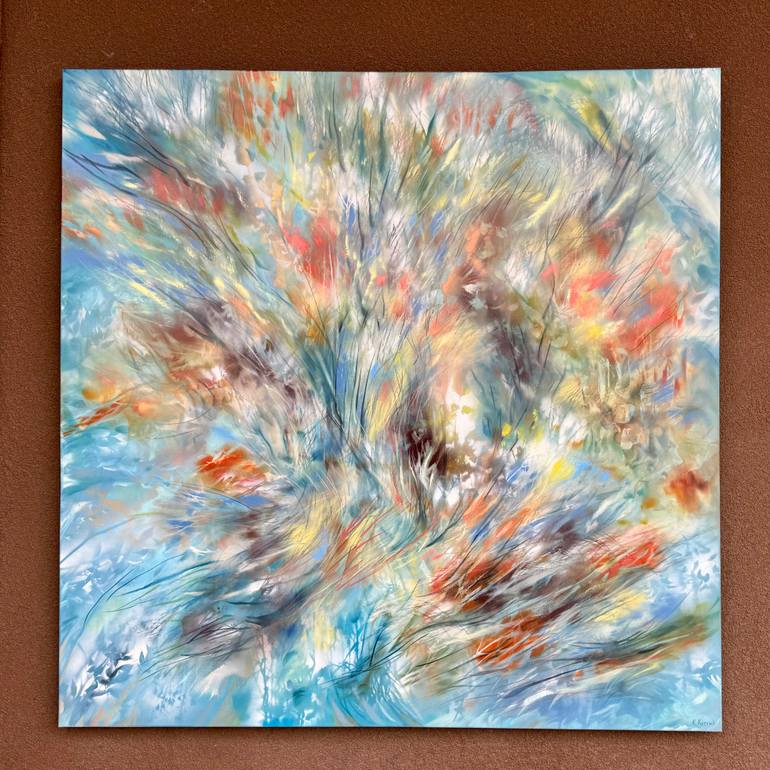 Original Abstract Painting by Khrystyna Kozyuk