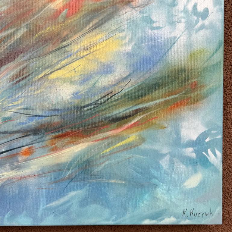 Original Abstract Painting by Khrystyna Kozyuk