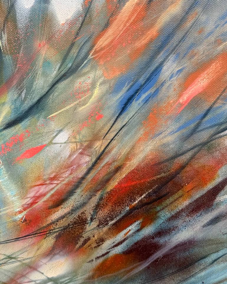 Original Abstract Painting by Khrystyna Kozyuk