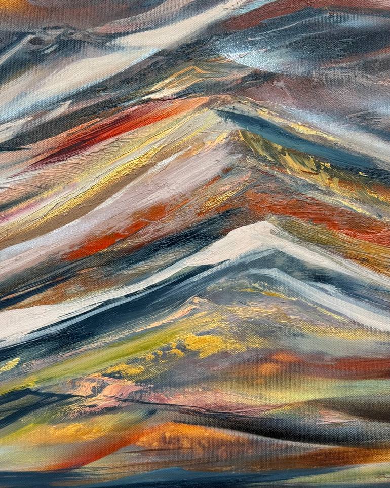 Original Abstract Painting by Khrystyna Kozyuk