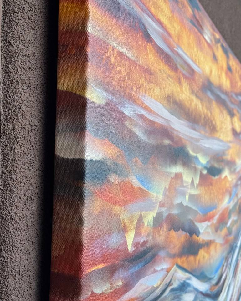 Original Abstract Painting by Khrystyna Kozyuk