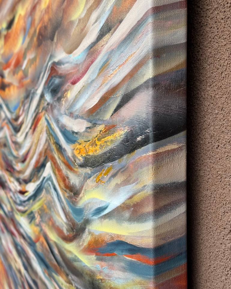 Original Abstract Painting by Khrystyna Kozyuk