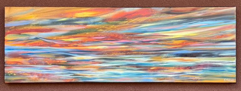 Original Abstract Painting by Khrystyna Kozyuk