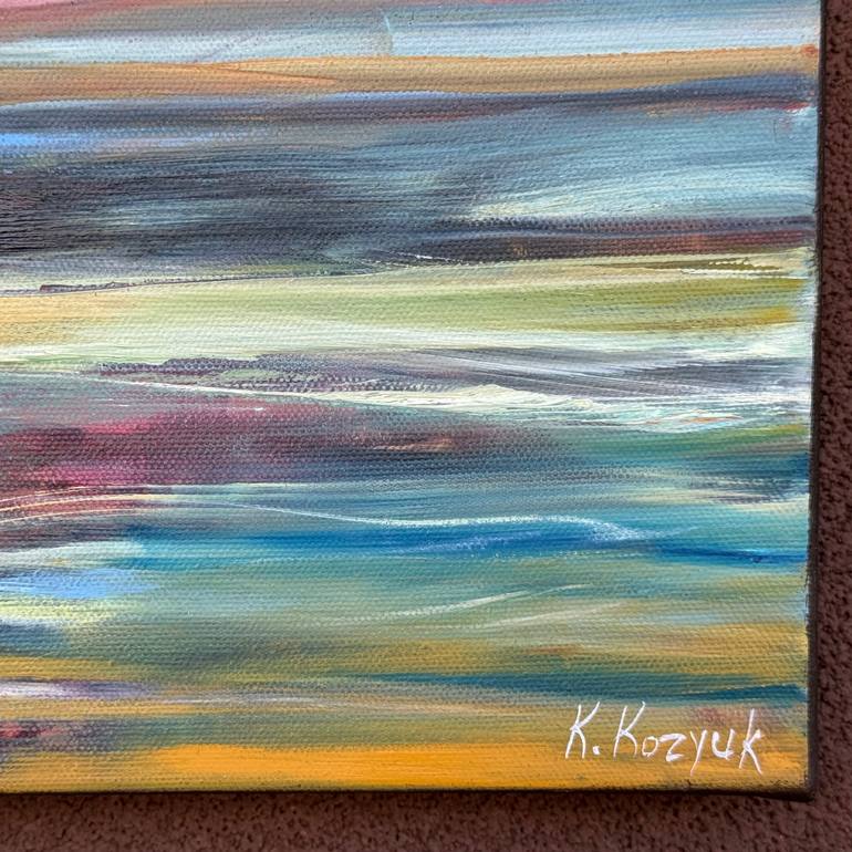 Original Abstract Painting by Khrystyna Kozyuk