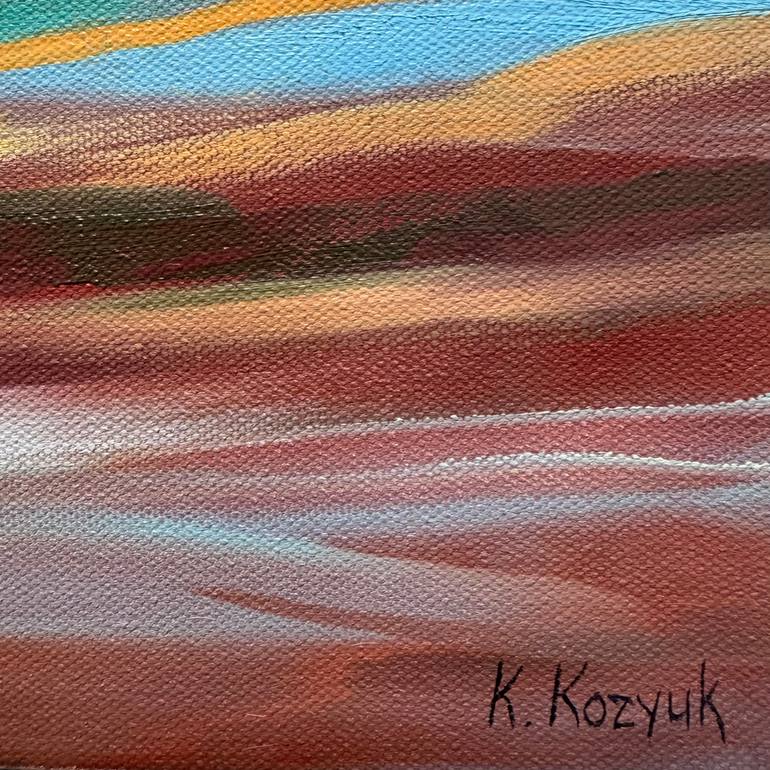Original Abstract Painting by Khrystyna Kozyuk