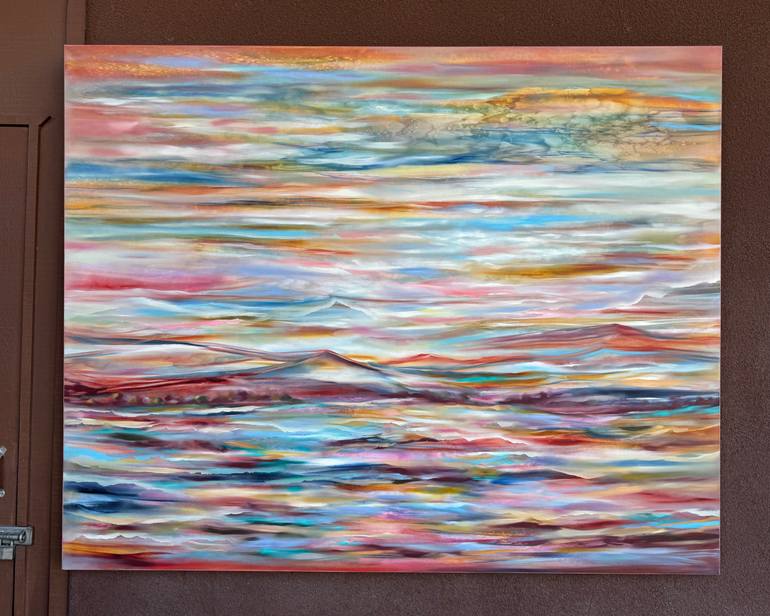 Original Abstract Painting by Khrystyna Kozyuk