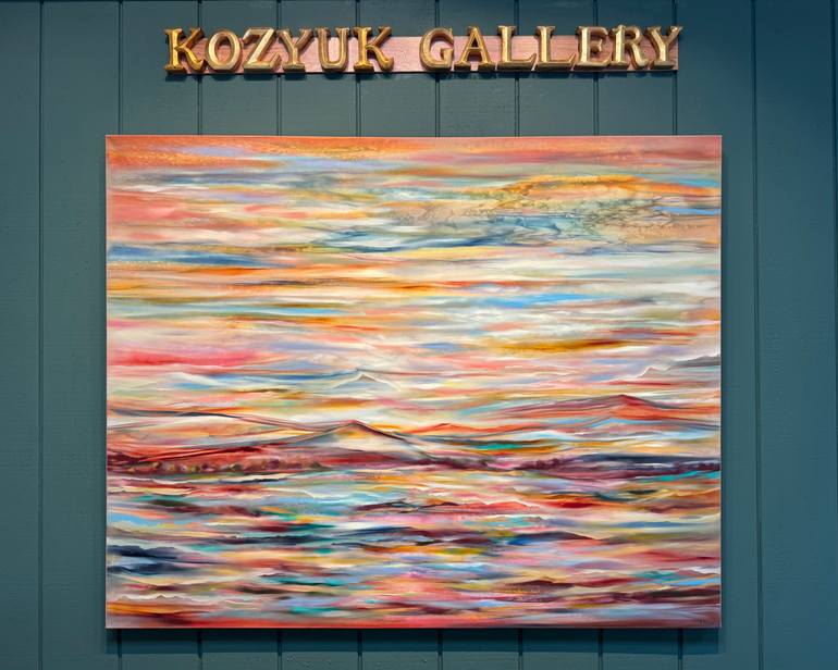 Original Abstract Painting by Khrystyna Kozyuk