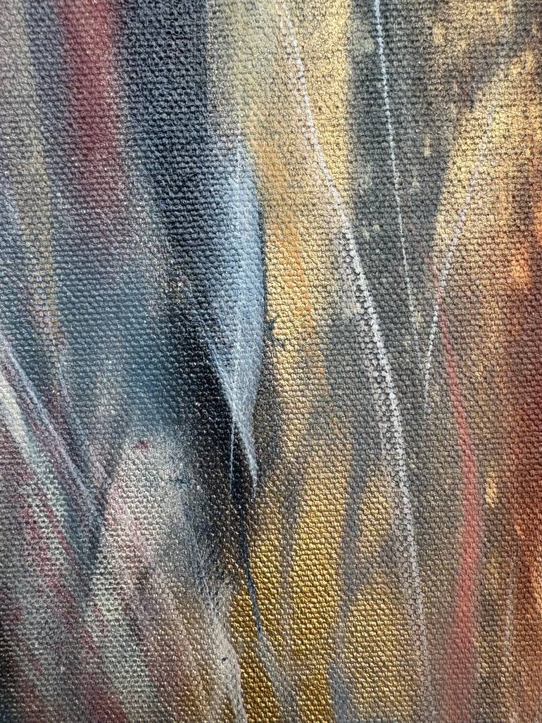 Original Abstract Landscape Painting by Khrystyna Kozyuk