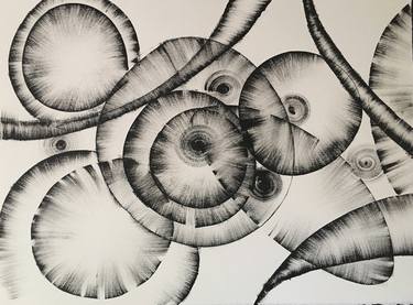 Original Abstract Drawings by Khrystyna Kozyuk