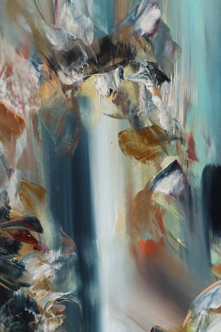 Original Modernism Abstract Painting by Khrystyna Kozyuk