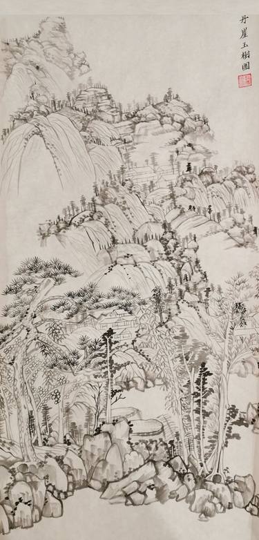 chinese mountain landscape paintings