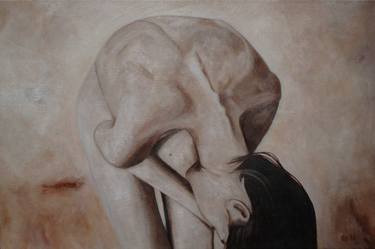 Original Realism Nude Paintings by D Pierorazio