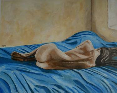 Original Surrealism Nude Paintings by D Pierorazio