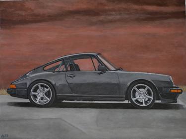 Original Realism Car Paintings by D Pierorazio