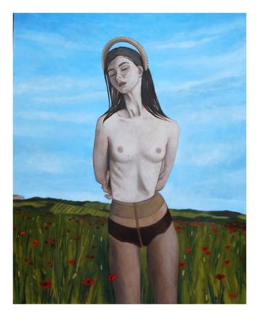 Original Nude Paintings by D Pierorazio