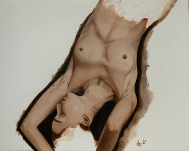 Original Nude Paintings by D Pierorazio