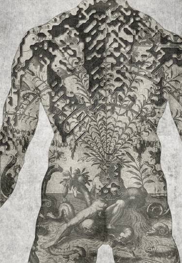 Original Conceptual Body Printmaking by Vladas Orzekauskas