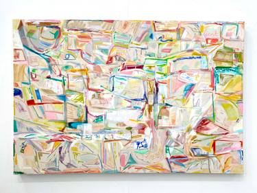 Original Abstract Expressionism Abstract Painting by Luke George