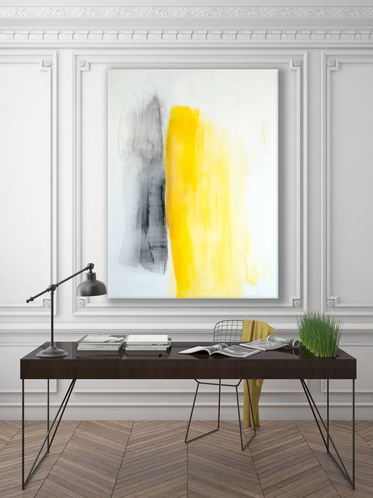 Original Abstract People Painting by Chris Brandell