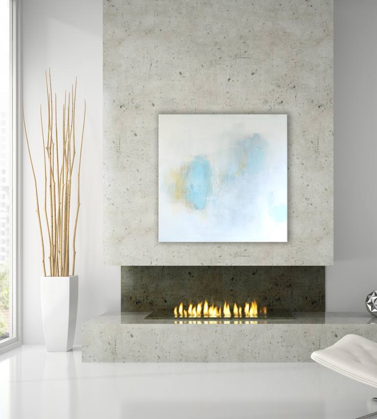 Original Abstract People Painting by Chris Brandell