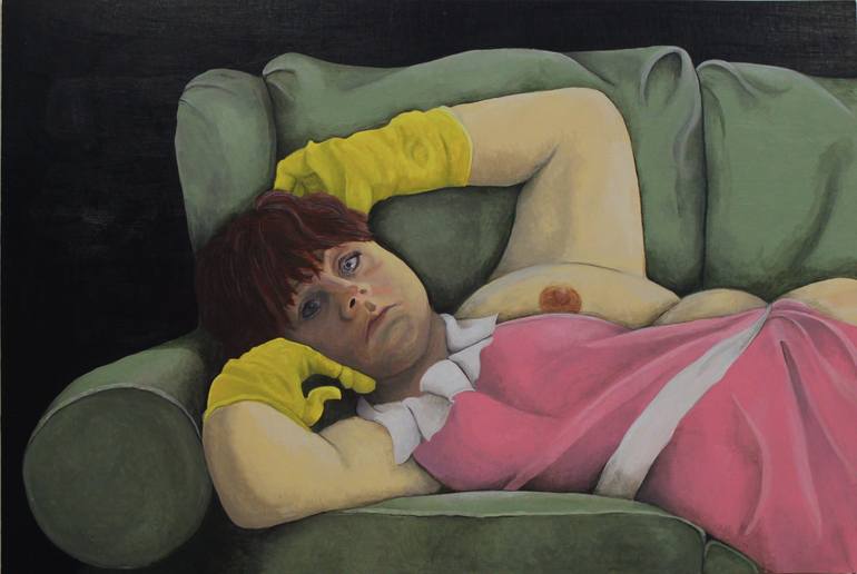 Draw Me Like One Of Your French Girls Painting by Stacey Guthrie | Saatchi  Art