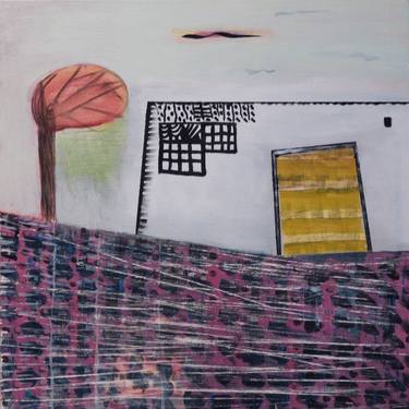 Original Abstract Expressionism Architecture Paintings by Carles Moll