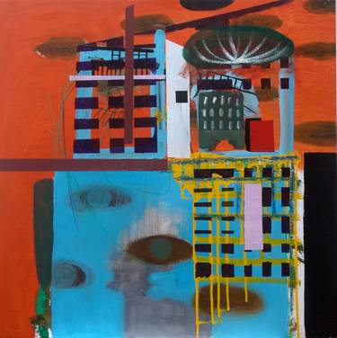 Print of Abstract Expressionism Architecture Paintings by Carles Moll
