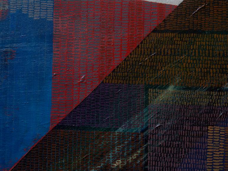 Original Art Deco Abstract Painting by Carles Moll