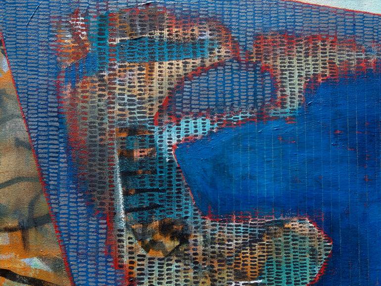 Original Art Deco Abstract Painting by Carles Moll