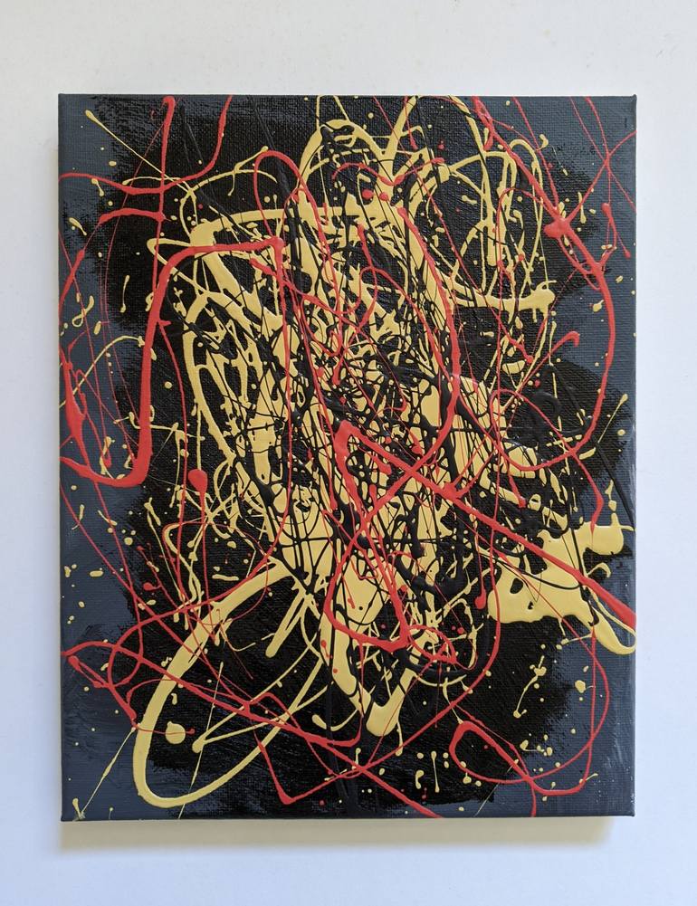 Original Abstract Expressionism Abstract Painting by david palmer