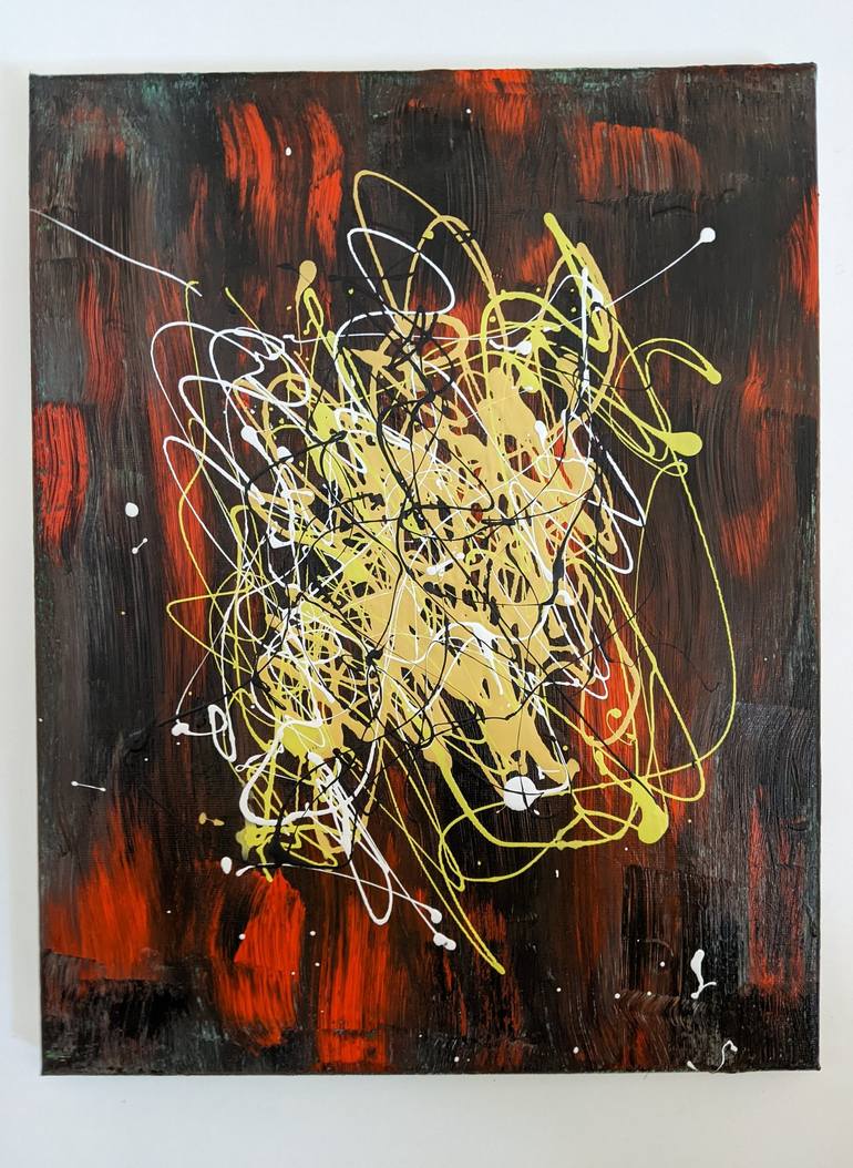 Original Abstract Painting by david palmer