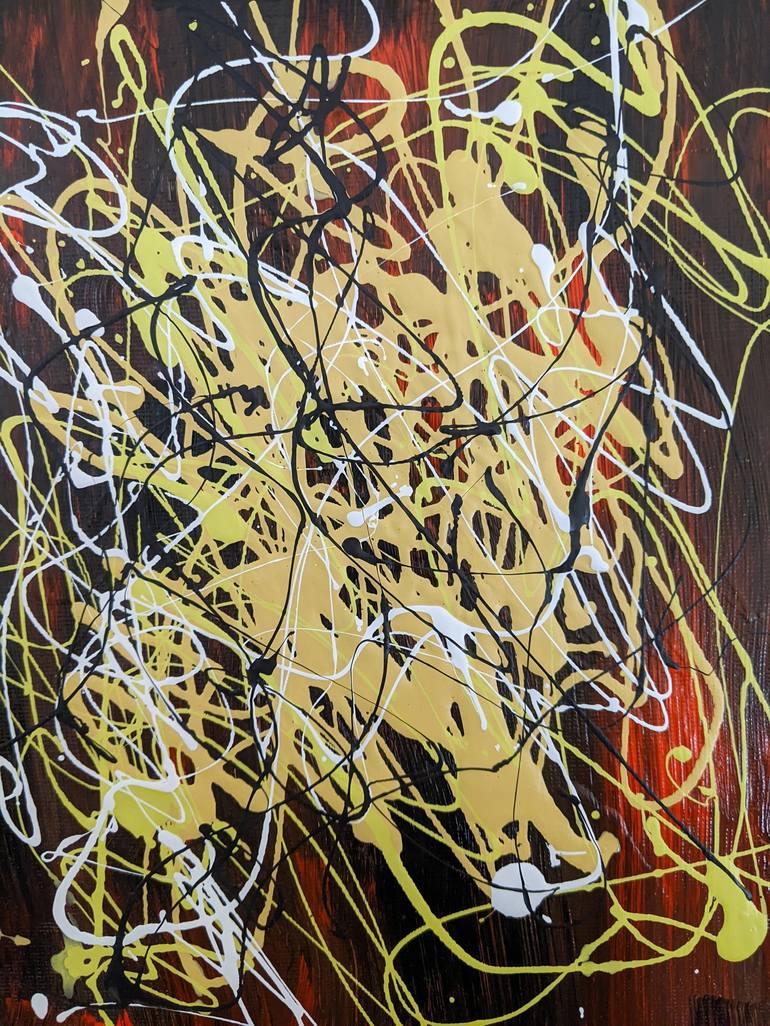 Original Abstract Painting by david palmer