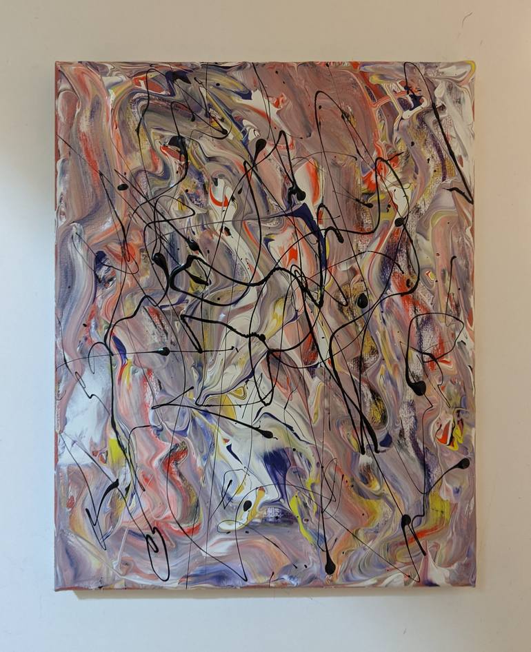 Original Abstract Expressionism Abstract Painting by david palmer