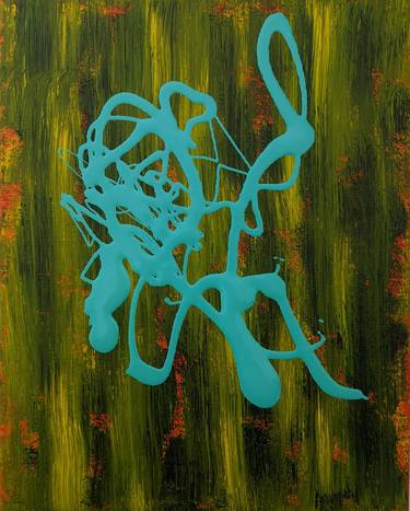 Original Abstract Painting by david palmer