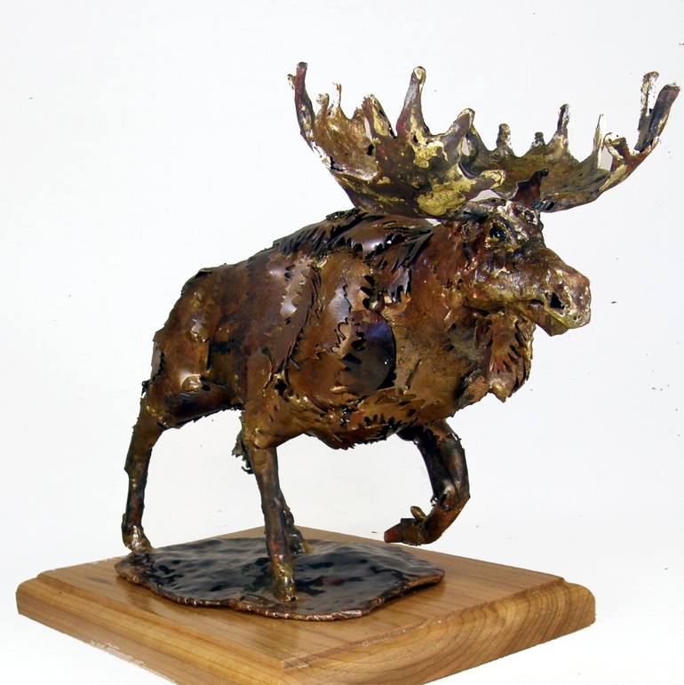 Original Animal Sculpture by Beryl Jane Wells Hamilton