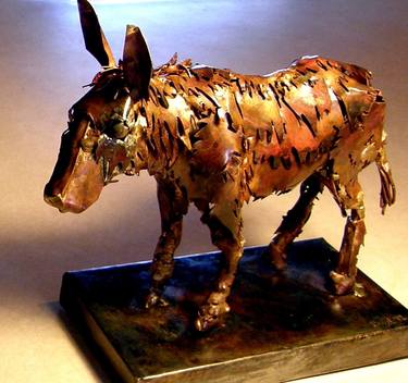 Original Realism Animal Sculpture by Beryl Jane Wells Hamilton