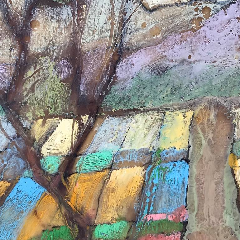 Original Abstract Landscape Painting by James Hartman